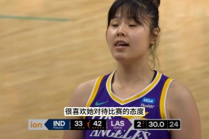 WNBA状元榜眼大战！李月汝登场8分钟 拿到3分1板1助